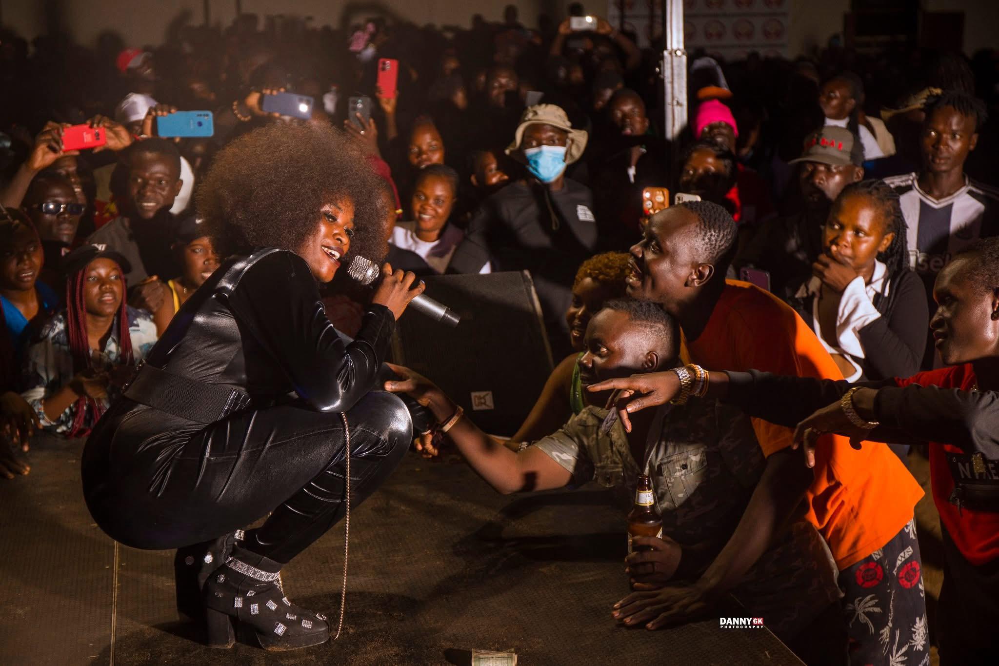 Sylvia SK Turns Heads and Wins Hearts at Franko Lokunyumi’s Concert In Juba, South Sudan Sylvia SK Turns Heads and Wins Hearts at Franko Lokunyumi’s Concert In Juba, South Sudan