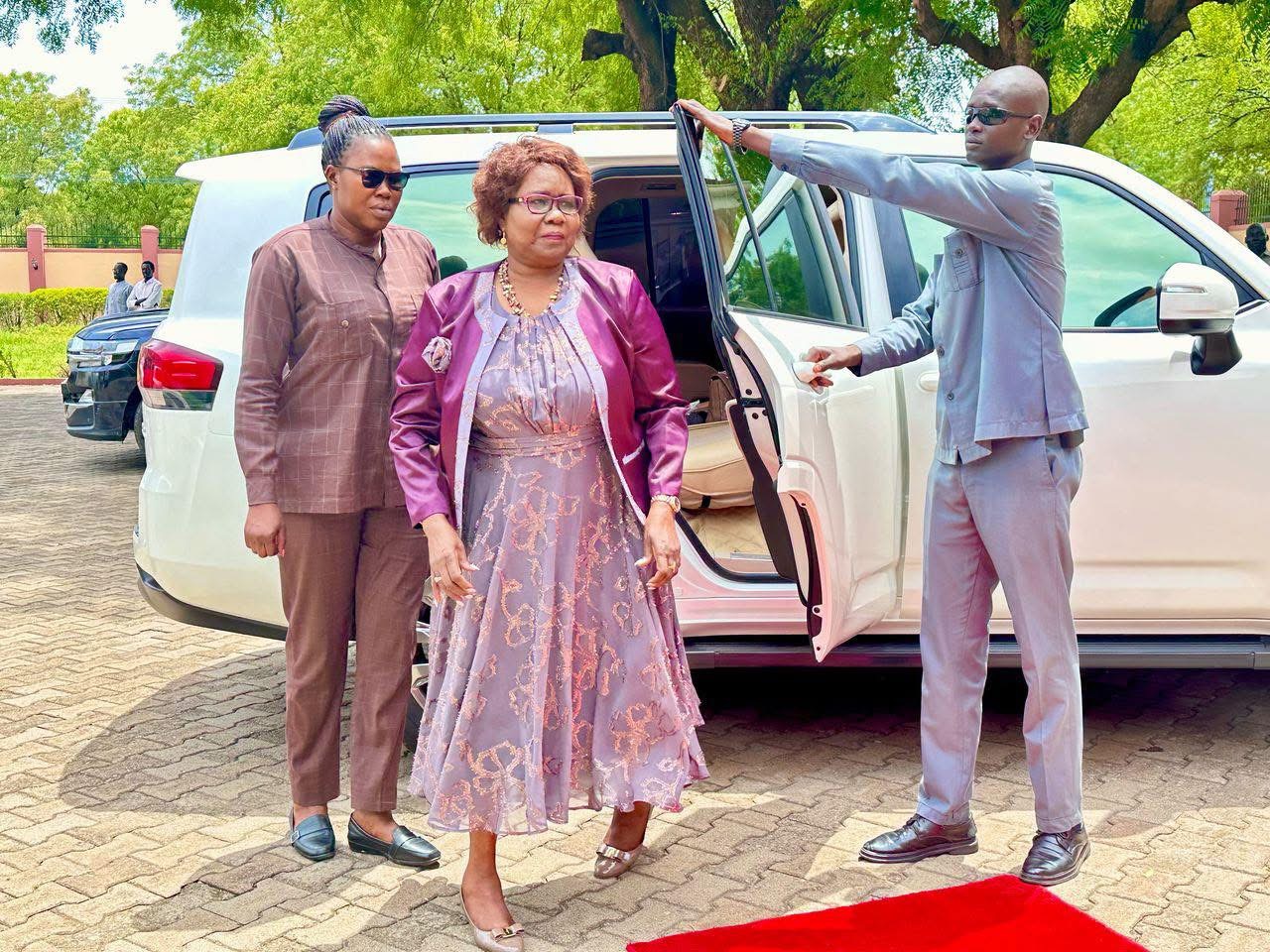 “Vice President Josephine Lagu Yanga Meets SPLM’s Dr. Wani Igga, Reaffirms Commitment to Peace and Cooperation”