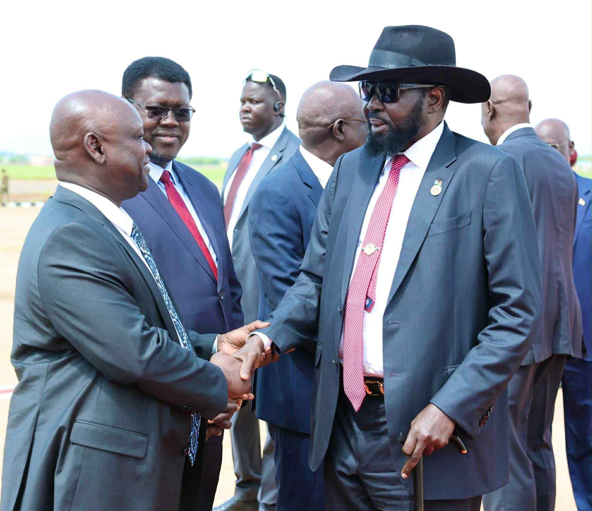 President Kiir Returns from UAE Visit JUBA, South Sudan President Kiir Returns from UAE Visit JUBA, South Sudan