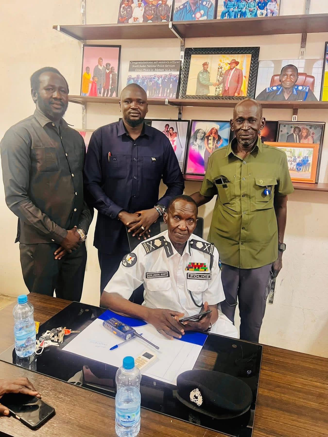 Maj. Gen. Kon John Akot Reinstated as Director General of Traffic Police, Celebrations Erupt in Juba Maj. Gen. Kon John Akot Reinstated as Director General of Traffic Police, Celebrations Erupt in Juba