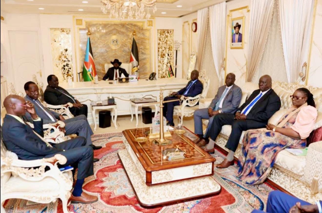 President Kiir Meets Ministers from Greater Upper Nile, Calls for Strengthened Peace, Unity and Grassroots Engagement