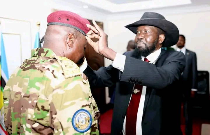 President Salva Kiir Mayardit Swears In Mawien Mawien Ariik as (NSS) New Internal Security Chief President Salva Kiir Mayardit Swears In Mawien Mawien Ariik as (NSS) New Internal Security Chief