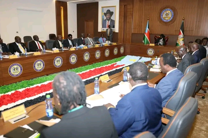 President Salva Kiir Mayardit Confronts Salary Crisis, Peace Deal Revisions in High-Stakes Cabinet Meeting President Salva Kiir Mayardit Confronts Salary Crisis, Peace Deal Revisions in High-Stakes Cabinet Meeting