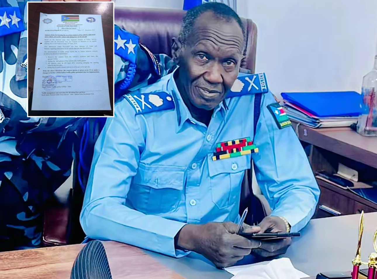 Traffic Police Ban Tinted Vehicles, Right-Hand Drive Cars and Left-Side Sliding Door Public Transport Traffic Police Ban Tinted Vehicles, Right-Hand Drive Cars and Left-Side Sliding Door Public Transport