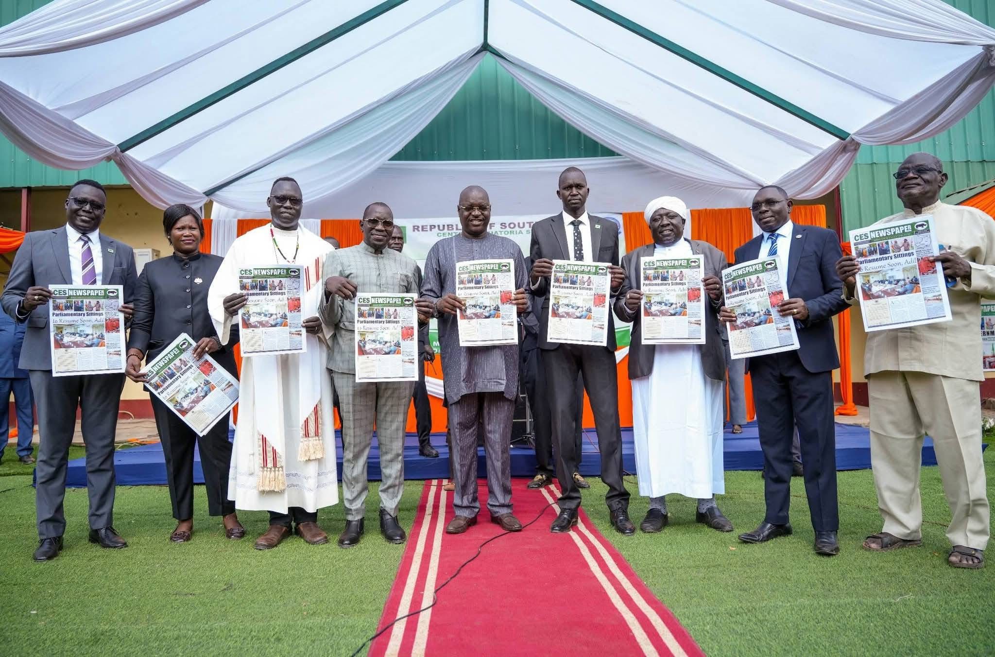 Governor Adil Launches EBC TV, CES Newspaper to Strengthen Access to Information